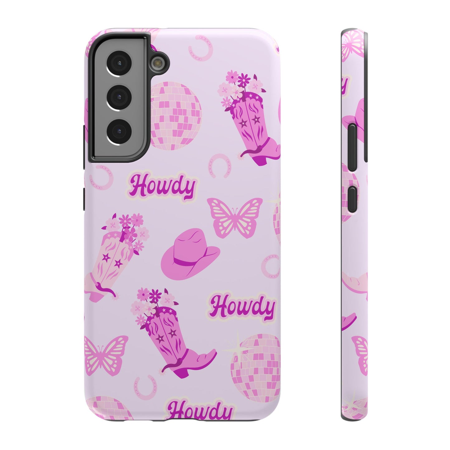 Howdy Cowgirl Impact-Resistant Phone Case