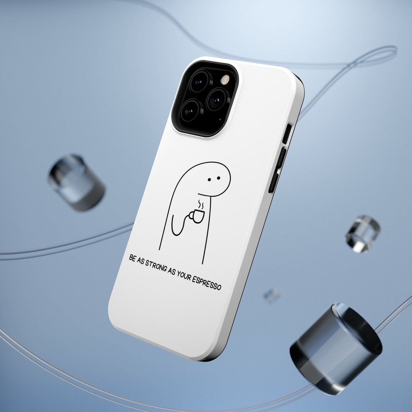 Funny Espresso Impact-Resistant Phone Case